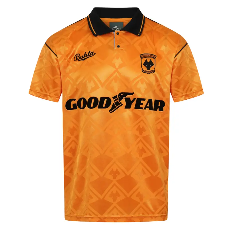 Wolverhampton Wanderers Shirt Store | 1992 Retro BUKTA Shirt Collection Wolverhampton Wanderers Official Gear
